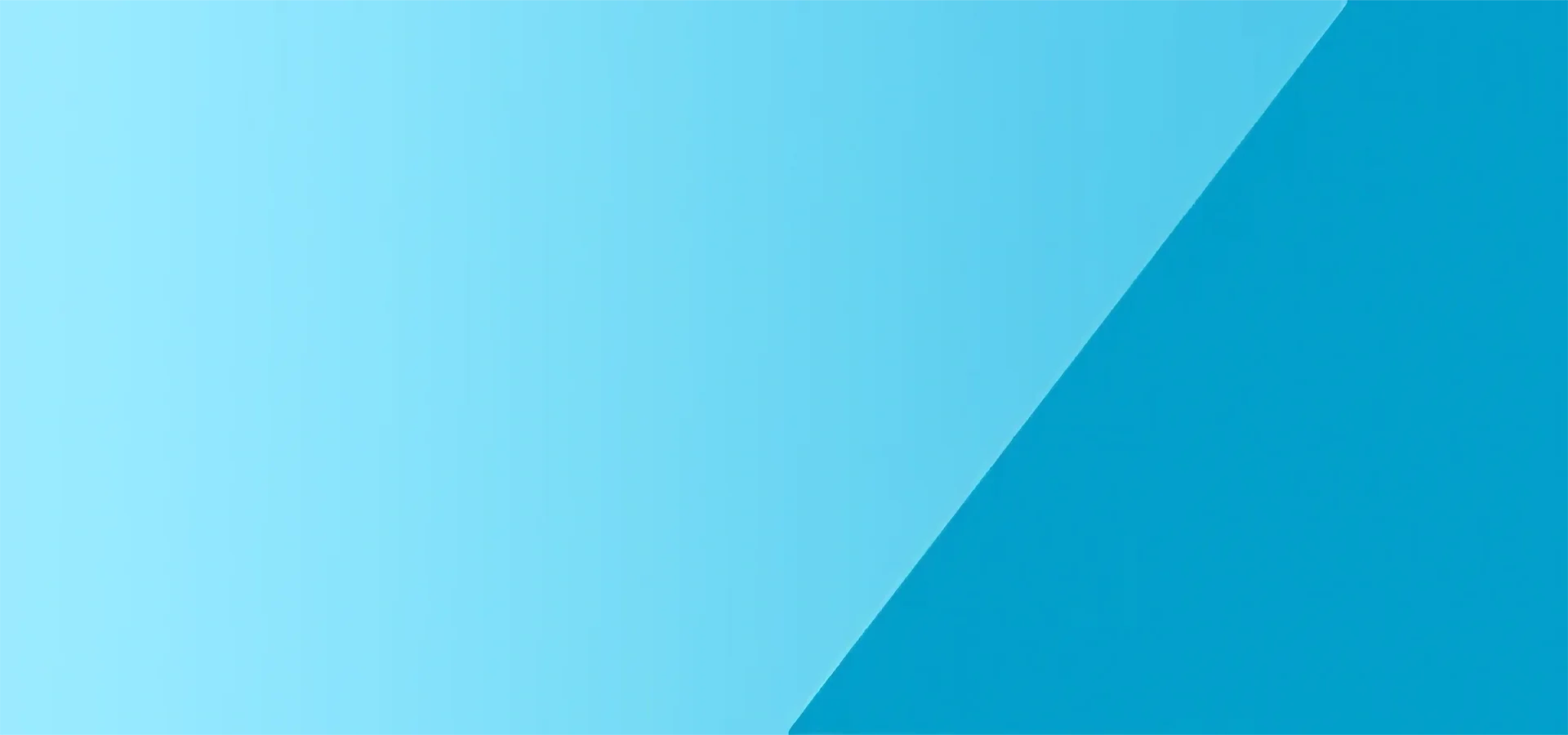 Abstract Design bakgrundsbild med ljusblå övre och mörkblå nedre diagonal del framsida